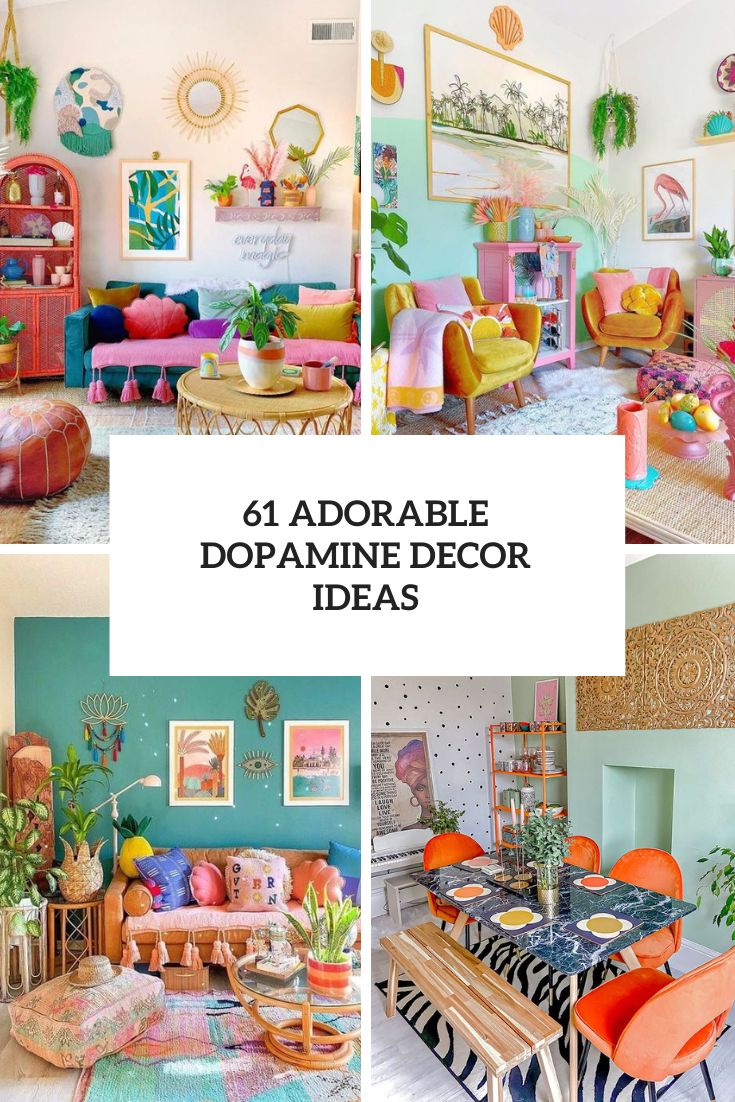 61 Adorable Dopamine Decor Ideas