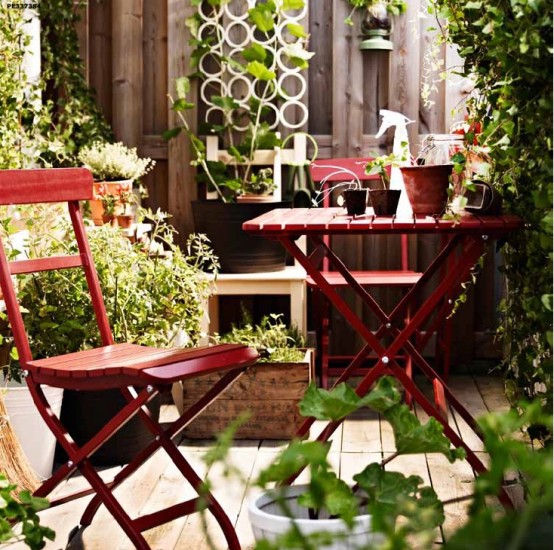 there's nothing more spring-like than greenery, plant of it on your balcony to feel outside the city