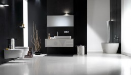 Black And White Bathroom Design