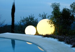 Charming Garden And Swimming Pool Lights By Slide