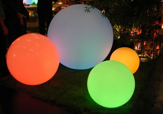 Charming Garden And Swimming Pool Lights By Slide