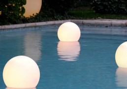 Charming Garden And Swimming Pool Lights By Slide