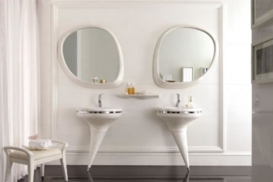 Isabella Pedestal Vanity Set To Make A Statement In A Bathroom