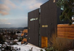 Modernist House On The Slope With Commaniding Views