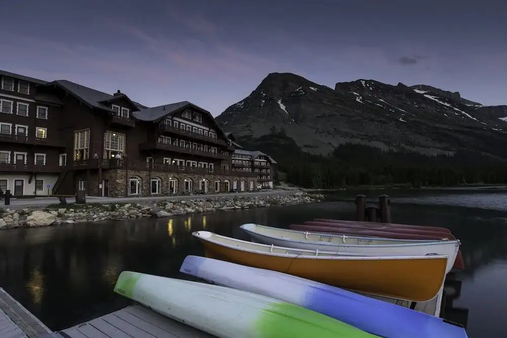 Many Glacier Hotel, Glacier National Park