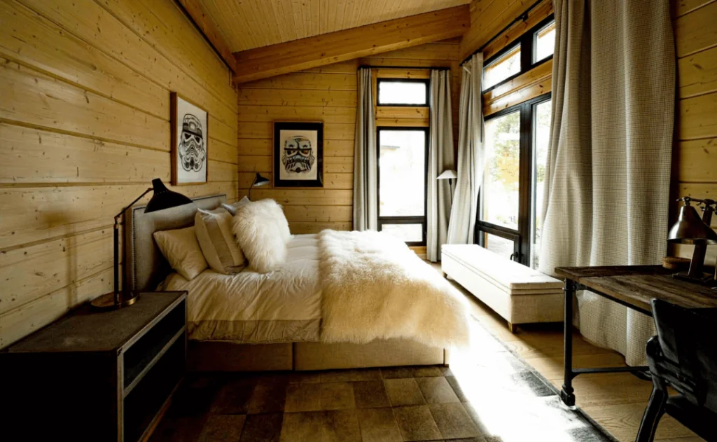 Accomodation at the Tordrillo Mountain Lodge - Judd Lake, Alaska