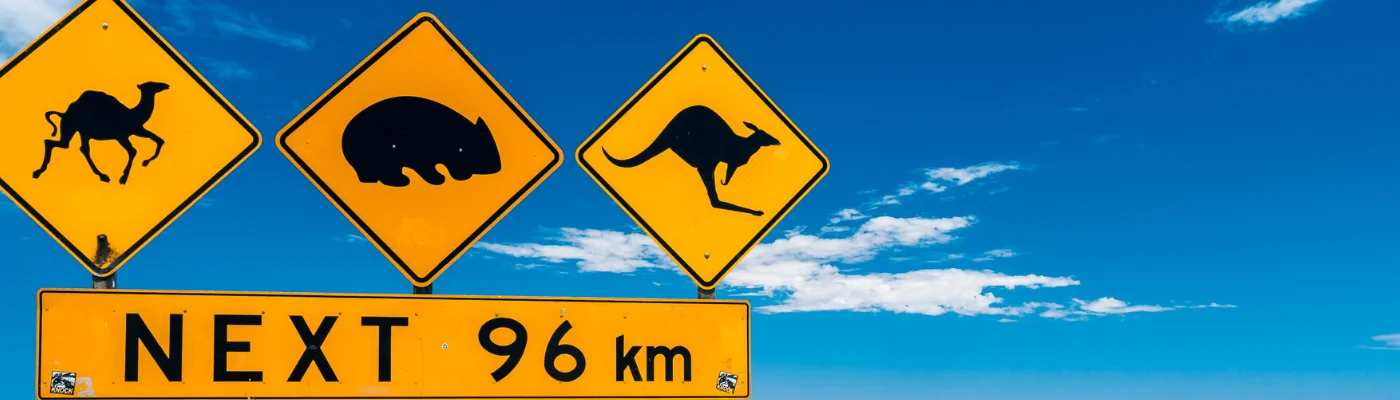 Australian road signs