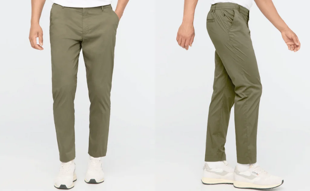 DUER Weightless Poplin AC Pants - Best Travel Clothes for Men