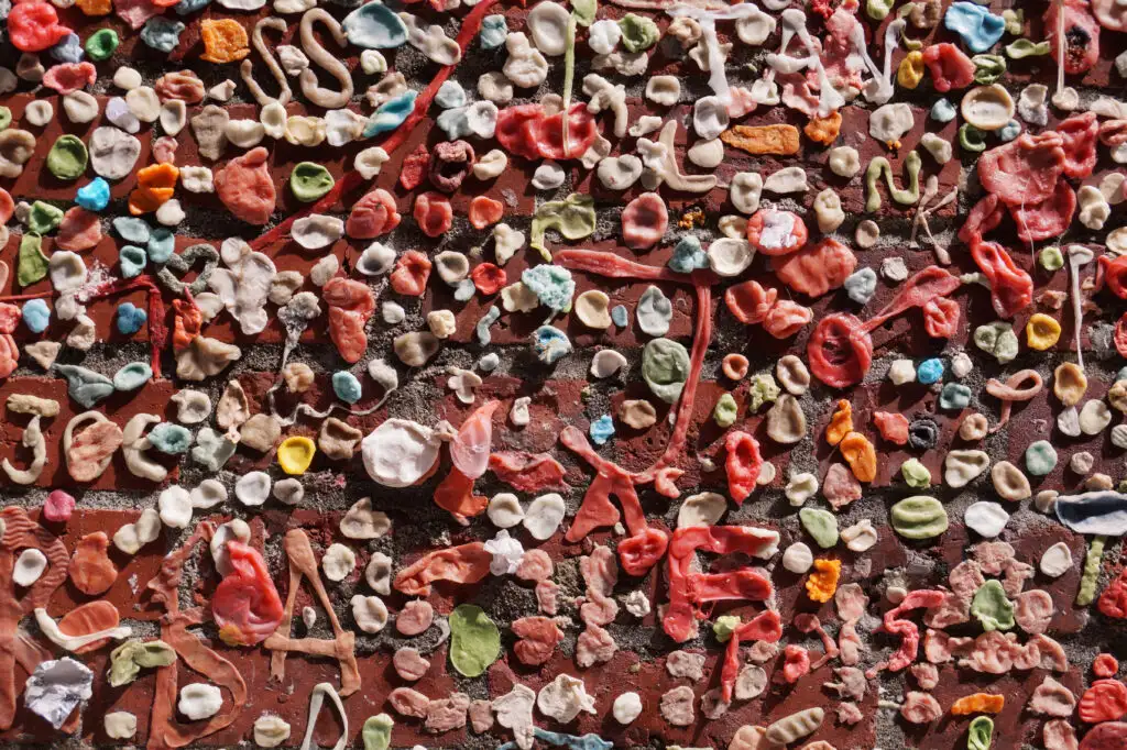 Market Theater Gum Wall, Seattle, Washington