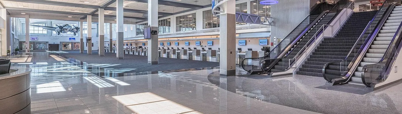 Inside Orlando Sanford International Airport