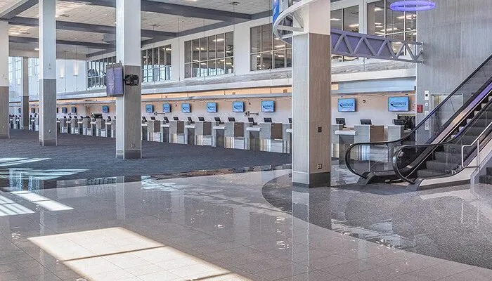 Inside Orlando Sanford International Airport