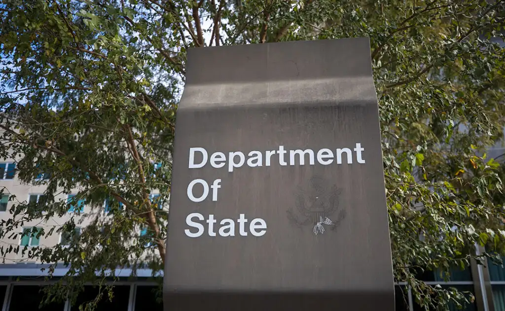 The Department of State in Washington, D.C.