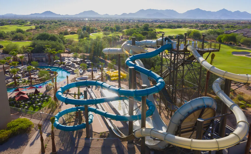 Waterslide @ JW MARRIOTT PHOENIX DESERT RIDGE RESORT